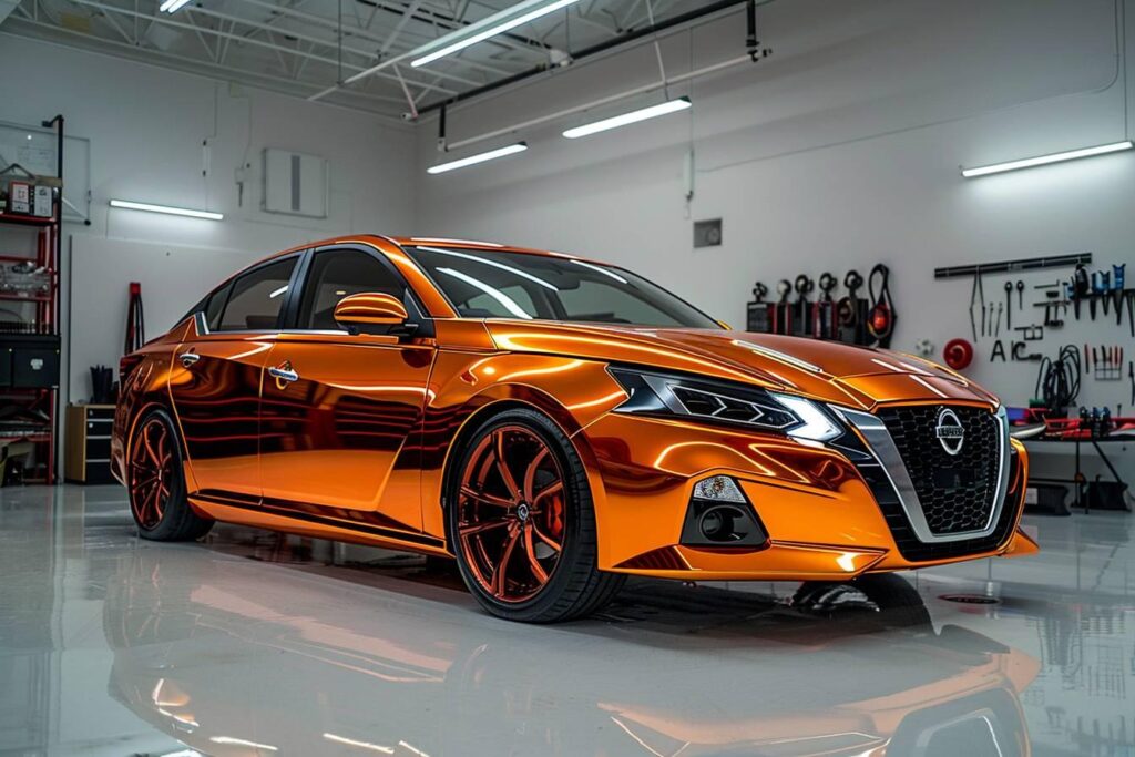 Combien coute un covering complet sur une Nissan Altima ?