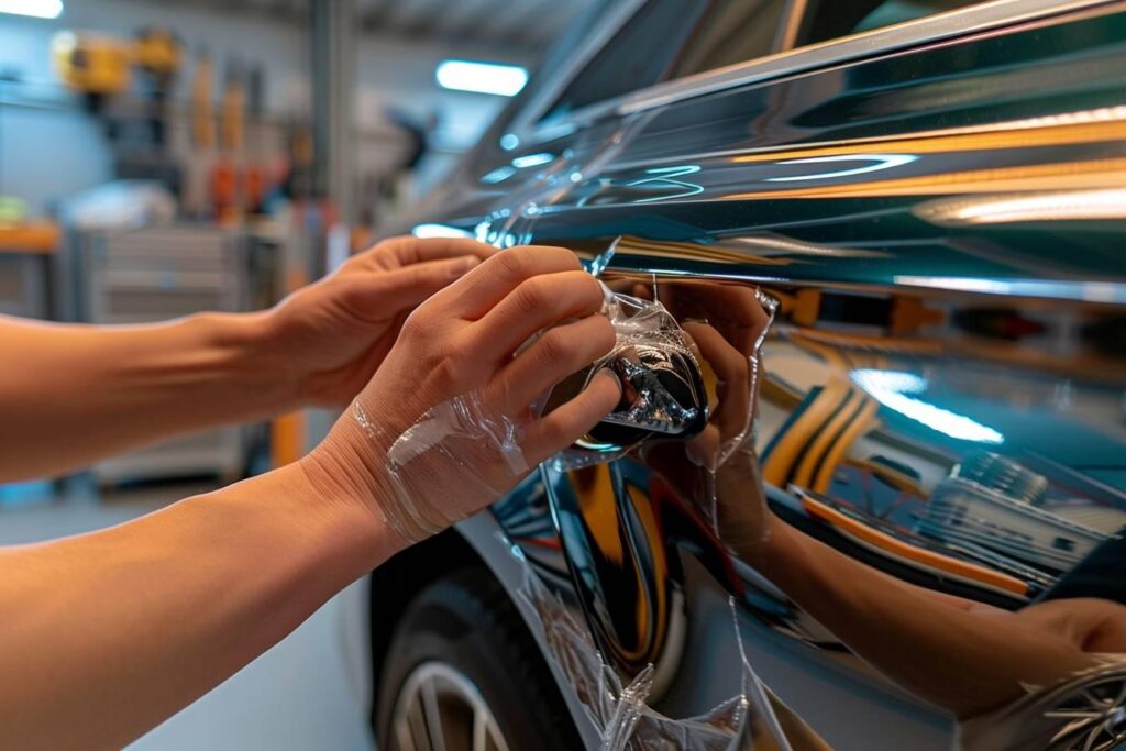 Comment poser un covering sur les poignées de porte d&rsquo;une voiture ?