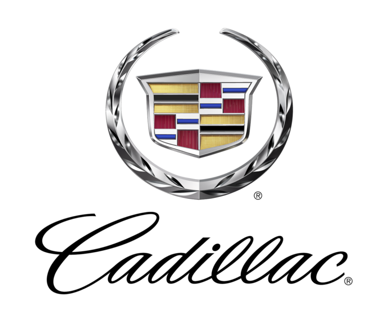 Logo Cadillac officiel de 2009 illustrant l’évolution emblématique de la marque
