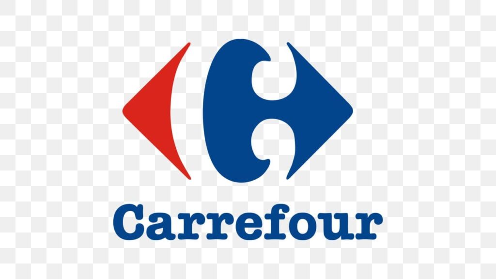 Logo officiel de Carrefour en PNG haute définition sur fond transparent