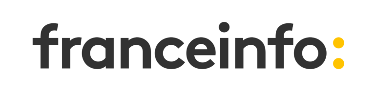 Logo officiel de Franceinfo en version RVB utilisé pour la communication de la chaîne