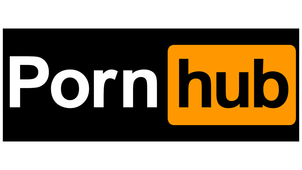 Logo officiel de Pornhub illustrant l’identité visuelle du site pour un article sur son origine et ses évolutions