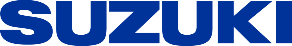 Logo officiel de Suzuki sur fond transparent illustrant la marque automobile japonaise