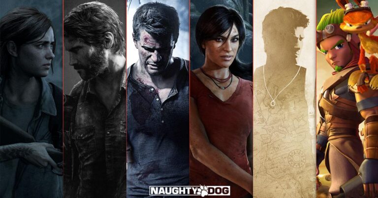 Illustration du logo Naughty Dog représentant l'univers du contenu NaughtyBlog