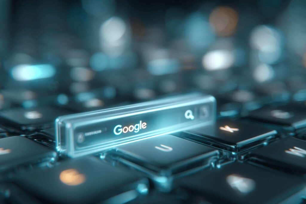 Que signifie « Effectuez une recherche sur Google ou saisissez une URL » ?