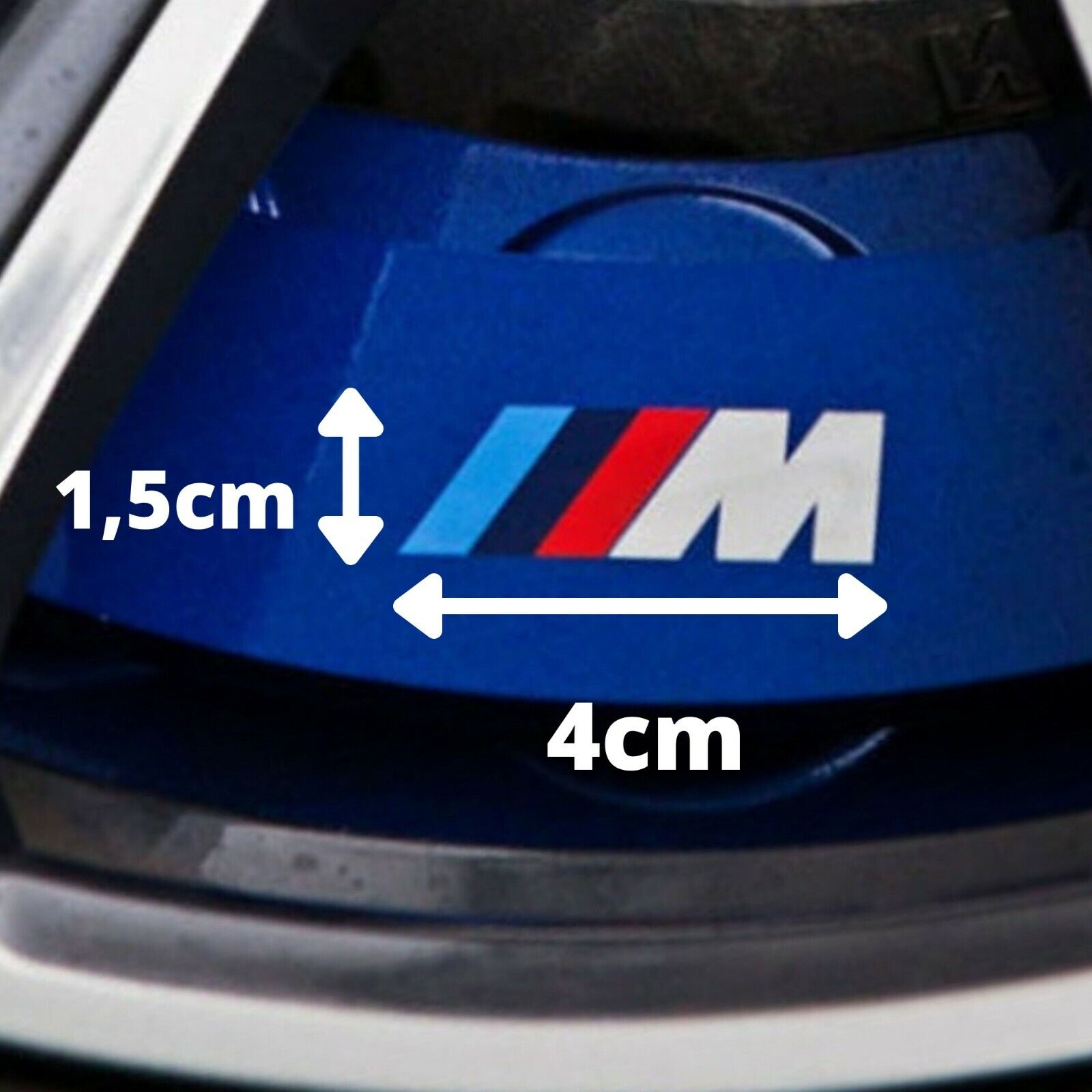 Stickers BMW Performance sur étriers de frein