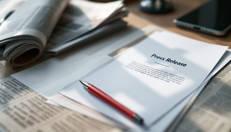 5 modèles de communiqués de presse à adapter selon votre annonce